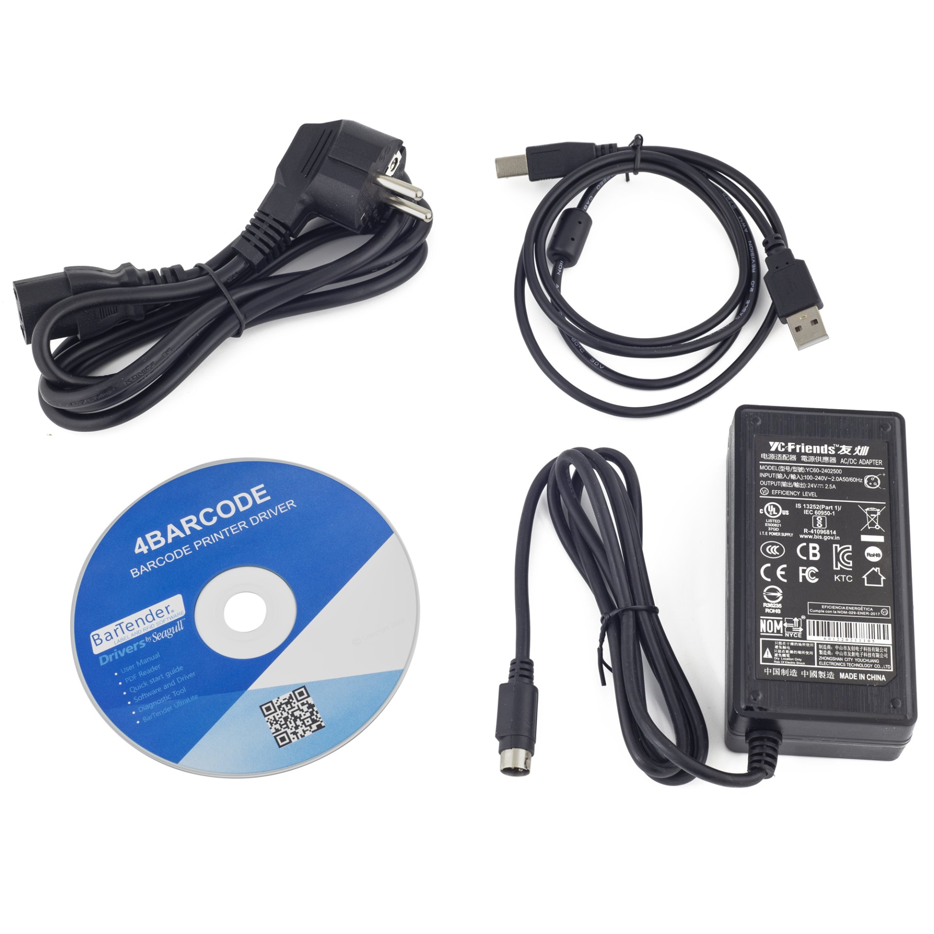 Термотрансферный принтер этикеток G-SENSE TT426B (203 dpi, USB, арт. TT426B) фото