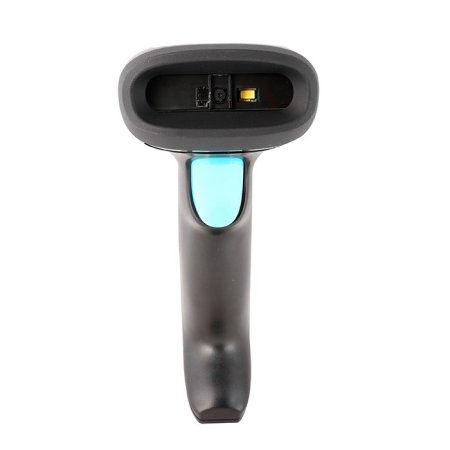 Проводной сканер штрих-кода Honeywell HH400 (2D, черный, с подставкой) фото