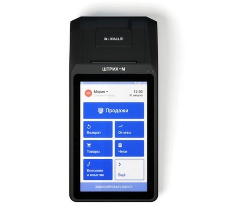 Смарт-терминал ШТРИХ-СМАРТПОС-Ф Б/У (белый, без ФН)