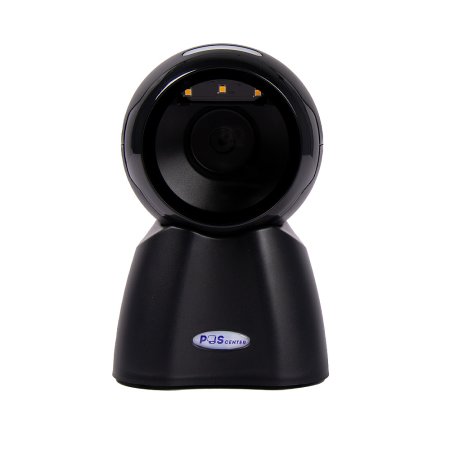 Стационарный сканер штрих-кода POScenter Halo-C (2D, черный, USB, 1.5м кабель) фото