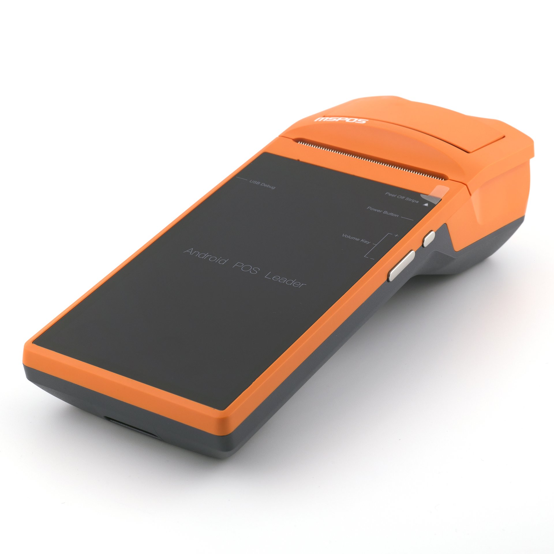 Смарт-терминал ПТК MSPOS-K Б/У (оранжевый, без ФН, ПО "КонтурМаркет")