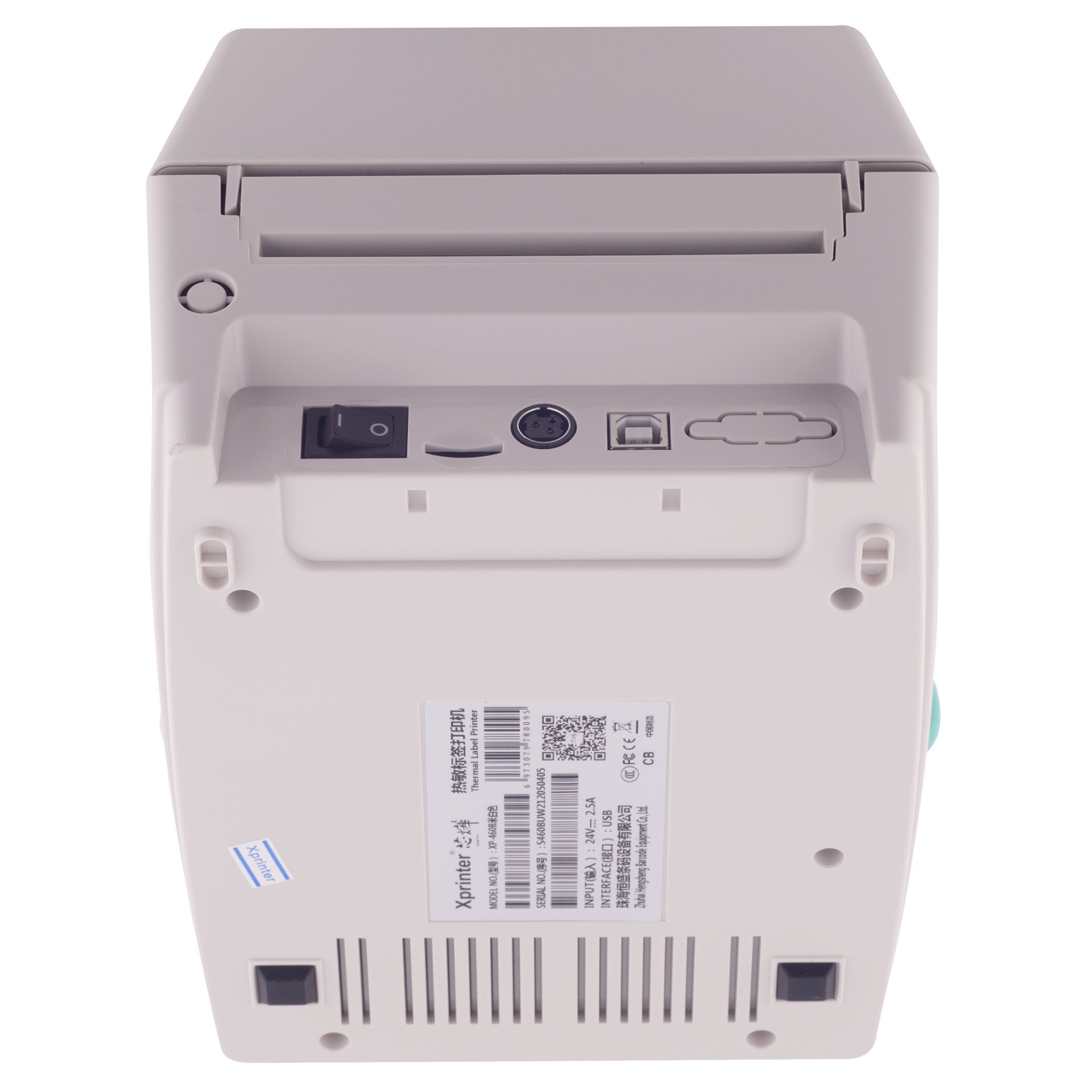 Термопринтер этикеток XPrinter XP-460B (203 dpi, USB, арт. XP-460B-B) фото