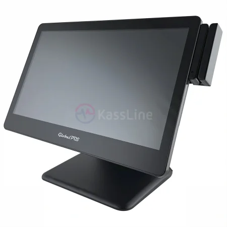 Сенсорный терминал GlobalPOS Rapid N97 (15.6", N97, 8GB/M.2 120GB, MSR, без ОС) фото