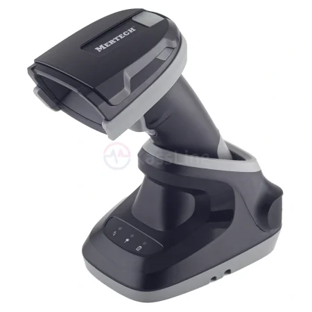 Беспроводной сканер штрих-кода Mertech CL-2410 BLE Dongle P2D (2D, черный, с подставкой Cradle) фото