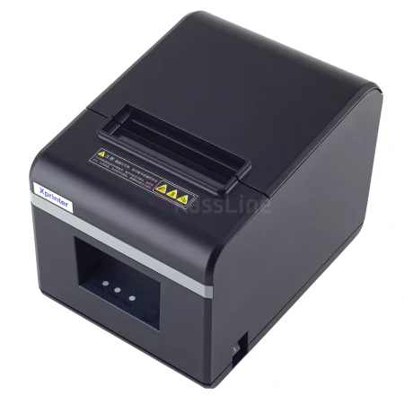 Чековый принтер Xprinter N160II (203 dpi, черный, термопечать, USB/Ethernet, с автоотрезчиком) фото