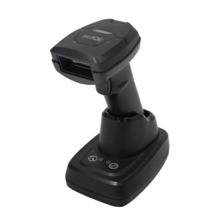 Беспроводной сканер штрих-кода RuPOS MSC-6600 W2D HD (2D, черный, USB/Радио, с подставкой Cradle) фото