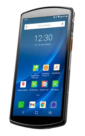 Терминал сбора данных Urovo DT50 (Android 13/SD 662/Авто держатель/Авто штекер 12V/Защитный чехол для АКБ 6000/Стилус) фото