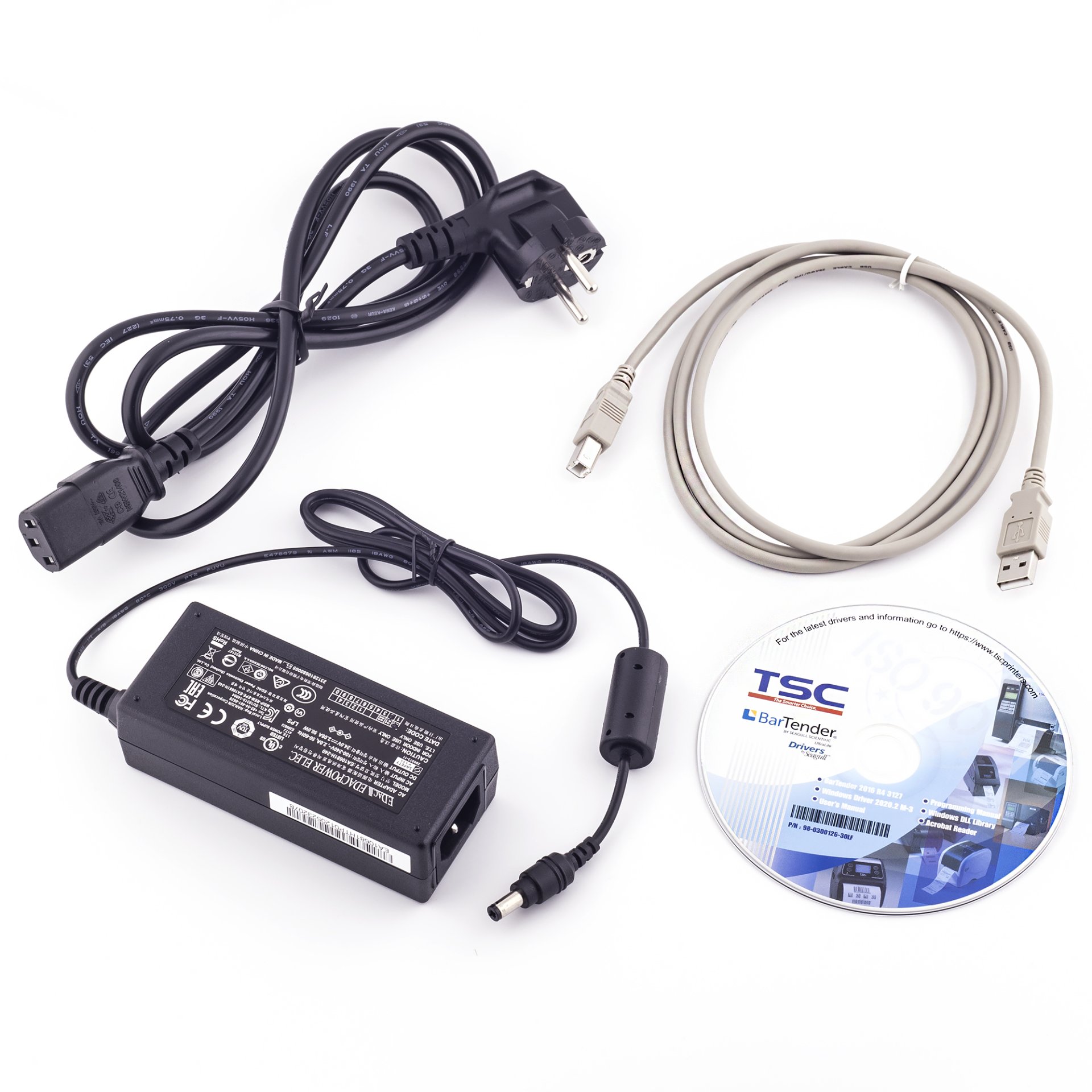 Термопринтер этикеток TSC TDP-225 (203 dpi, USB/RS-232, арт. 99-039A001-0002) фото