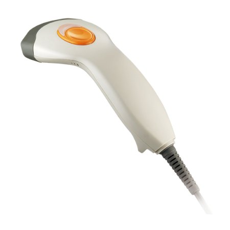 Проводной сканер штрих-кода ZEBEX Z-3101 (1D, белый, без кабеля, без подставки) фото