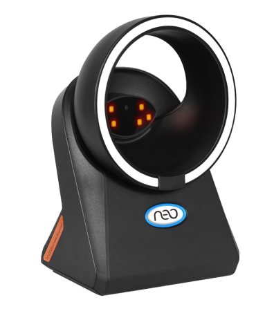 Стационарный сканер штрих-кода NEO X86 (2D, USB, черный, 2м кабель) фото