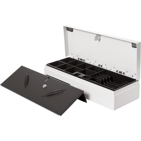 Денежный ящик PayTor FlipTop (белый, распайка: Штрих) фото