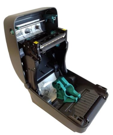 Термотрансферный принтер этикеток Zebra GX430t (300 dpi, LCD, отделитель этикеток, USB/RS-232/Bluetooth, арт. GX43-102821-000) фото