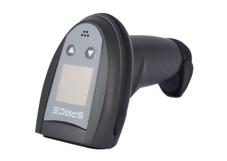 Беспроводной сканер штрих-кода SPACE X-2020RCS (2D, черный, USB, Bluetooth, с подставкой Cradle) фото