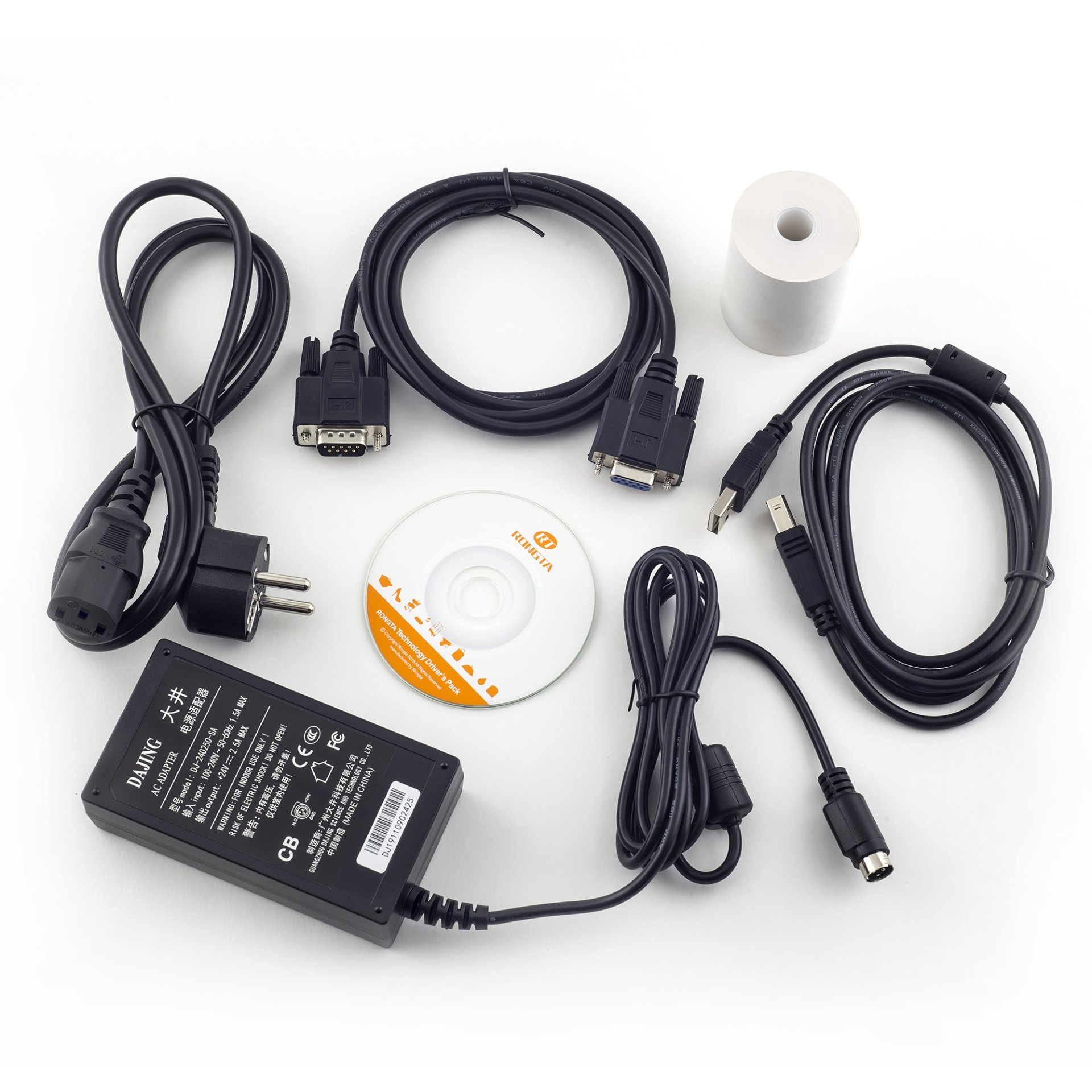 Чековый принтер АТОЛ RP-326-USE Rev.7 (203 dpi, черный, термопечать, USB/RS-232/Ethernet/RJ-11) №9