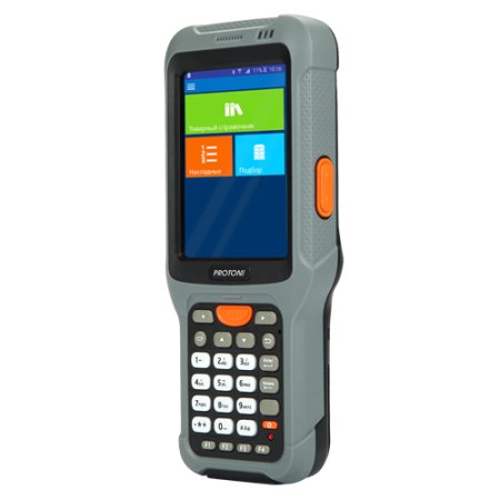 Терминал сбора данных Proton AMC-210 (3.5"/Android 5.1/1GB/8GB/1D Laser/WIFI/BT/4G/GPS/Camera/IP65/3800mAh) фото