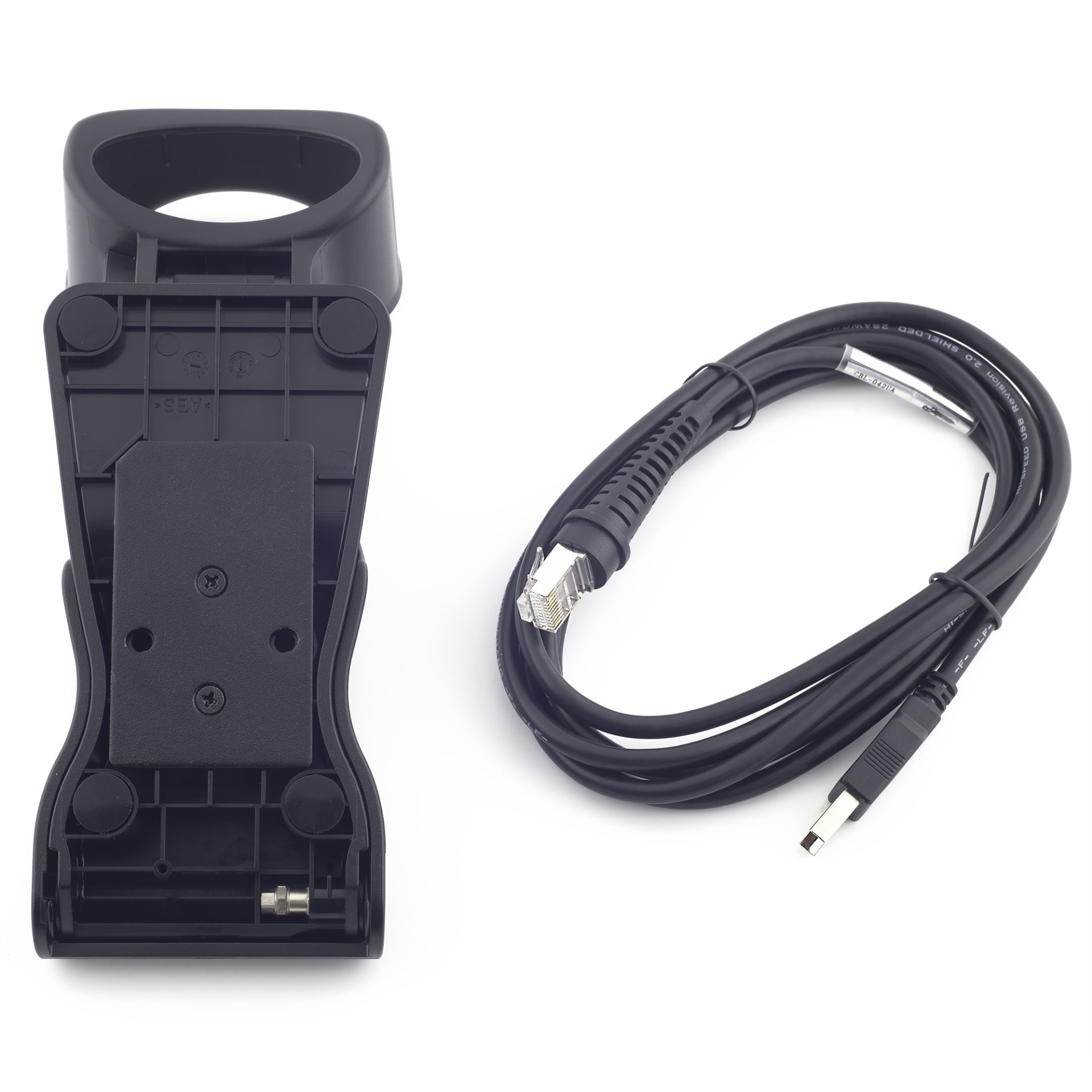 Проводной сканер штрих-кода Newland HR2081 (Panga II) (2D, черный, с подставкой) №10