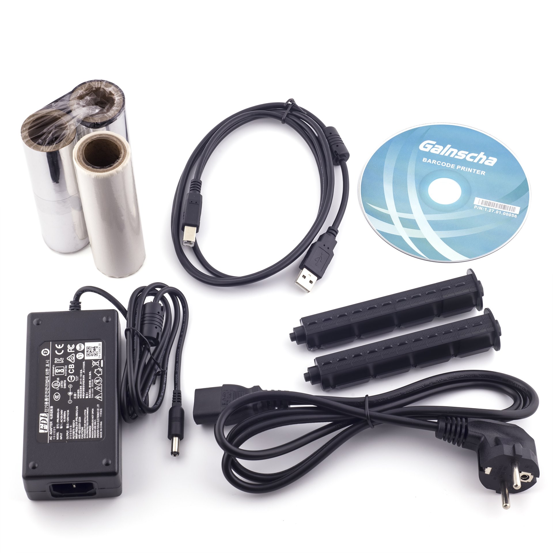 Термотрансферный принтер этикеток Gainsha GS-2406T (203 dpi, USB/USB Host, арт. GS-2406T-UUH) фото