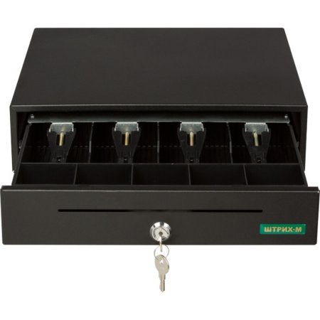 Денежный ящик ШТРИХ-miniCD (черный, механический) фото