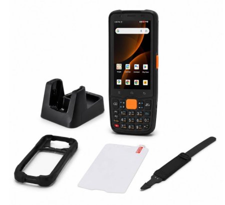 Комплект ТСД Mertech MovFast S40 (Android 13, 4GB/64GB, кредл без передачи, чехол, стекло, ремешок) фото