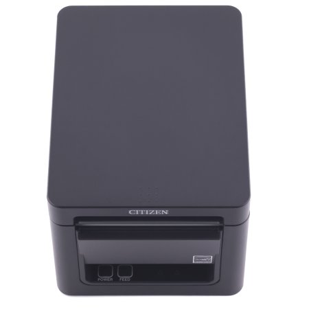Чековый принтер Citizen CT-E351 (203 dpi, черный, термопечать, USB/Ethernet, с автоотрезчиком) фото