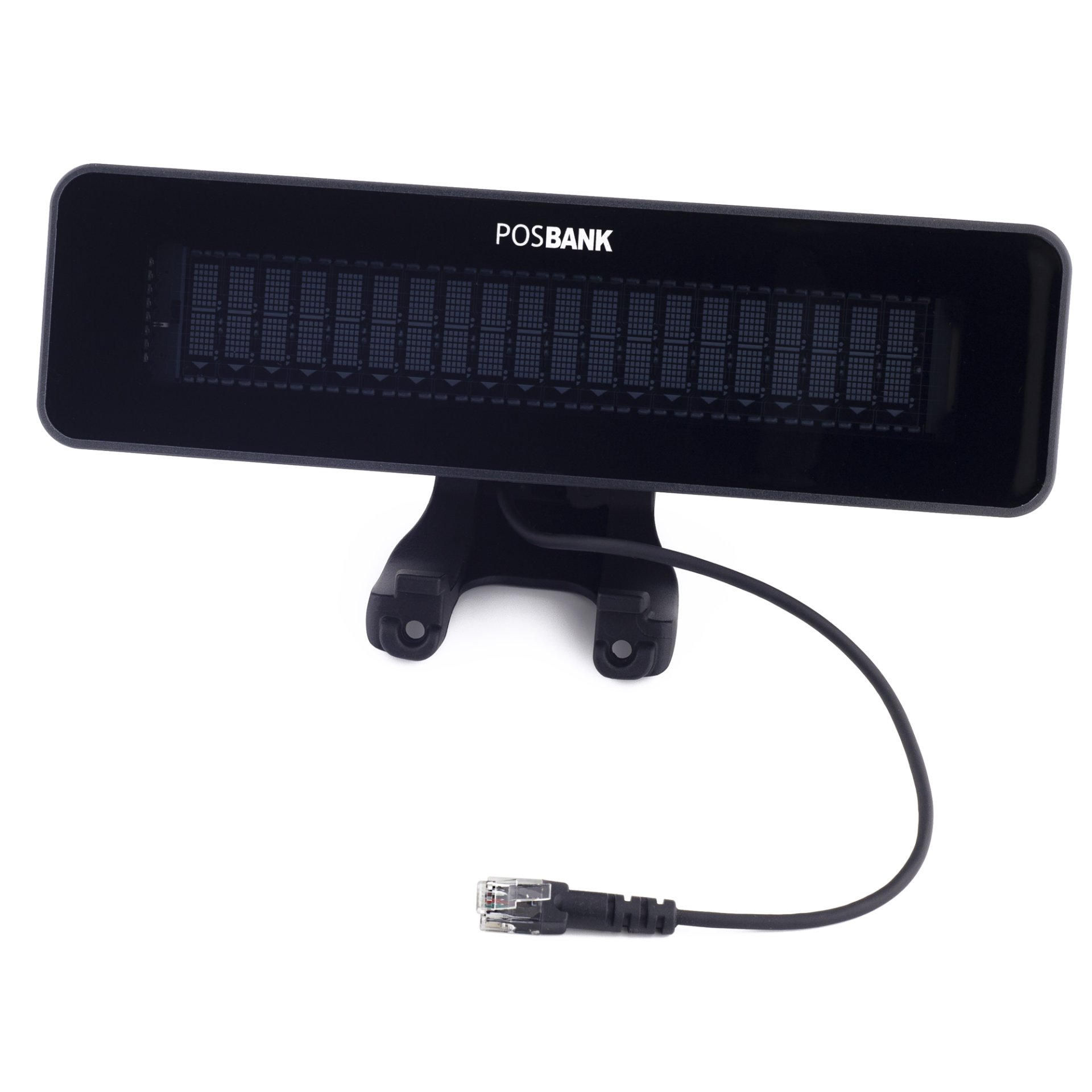 Дисплей покупателя POSBANK APEXA CDP (G) (черный, VFD, 2x20 символов) №3