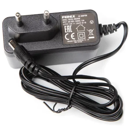 Блок питания FA018A-090200E (9V 2A, для АТОЛ 1Ф/30Ф/50Ф) фото