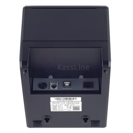 Чековый принтер Xprinter N160II (203 dpi, черный, термопечать, USB/Ethernet, с автоотрезчиком) фото