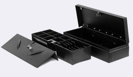 Денежный ящик PayTor FlipTop-S (черный, распайка: Epson) фото