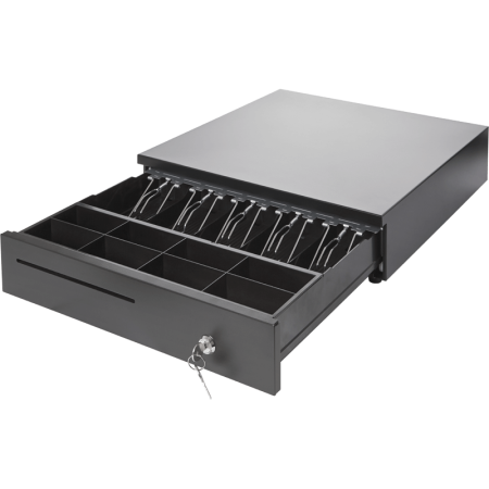 Денежный ящик PayTor HT-410P (черный, распайка: ШТРИХ) фото