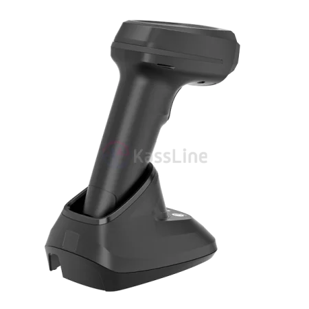 Беспроводной сканер штрих-кода SPACE 2024RC (2D, черный, USB, Bluetooth, с подставкой Cradle) фото