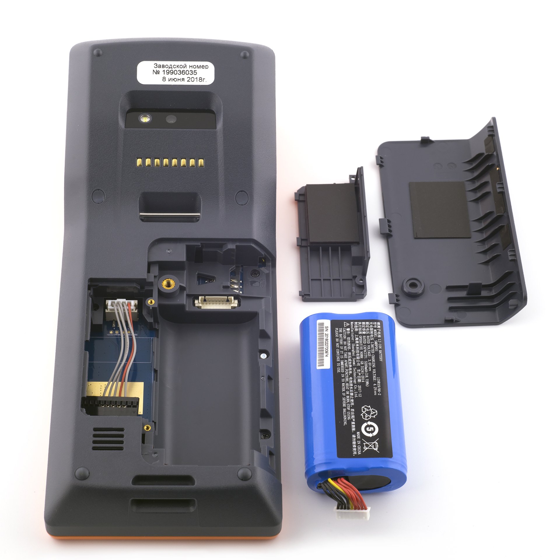 Смарт-терминал ПТК MSPOS-K Б/У (оранжевый, без ФН, ПО "КонтурМаркет") №4