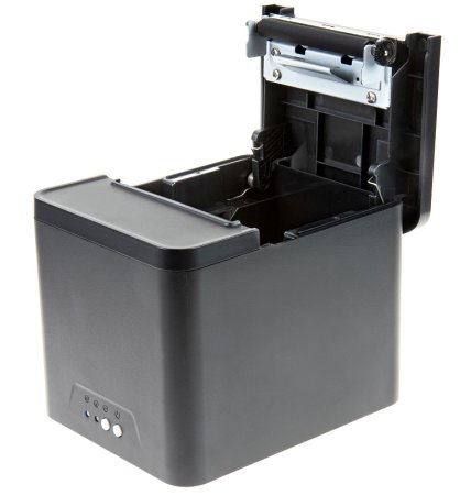 Чековый принтер АТОЛ RP-320-UL (203 dpi, черный, термопечать, USB/Ethernet/RJ-11) фото