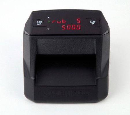 Автоматический детектор банкнот Moniron DEC ERGO (черный, с АКБ) фото