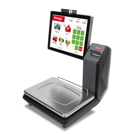 Весы с печатью этикеток M-ER 725 PM-32.5 (15", USB, Ethernet, WIFI) фото