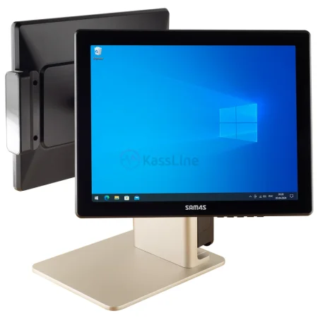 Монитор встраиваемый 15" Sam4s для Jupiter, DP (DisplayPort) (безрамочный, белый+серебристый) фото