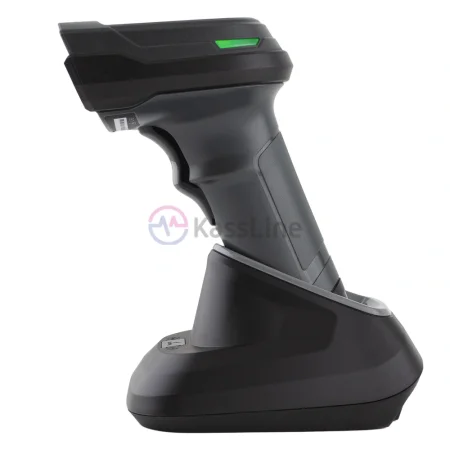 Беспроводной сканер штрих-кода NEO LUX W2D HD (2D, черный, с подставкой Cradle) фото