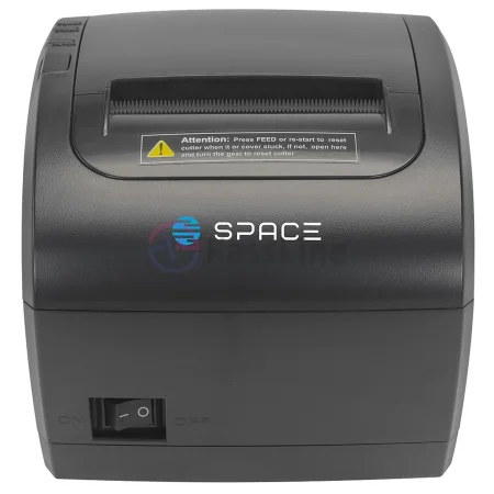 Чековый принтер SPACE Sonic V2 (203 dpi, черный, термопечать, USB/Ethernet/WIFI, с автоотрезчиком) фото