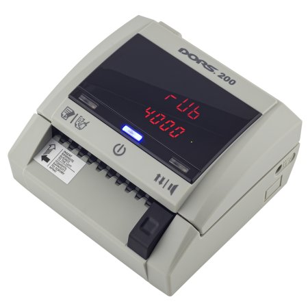 Автоматический детектор банкнот DORS 200 (без АКБ) фото