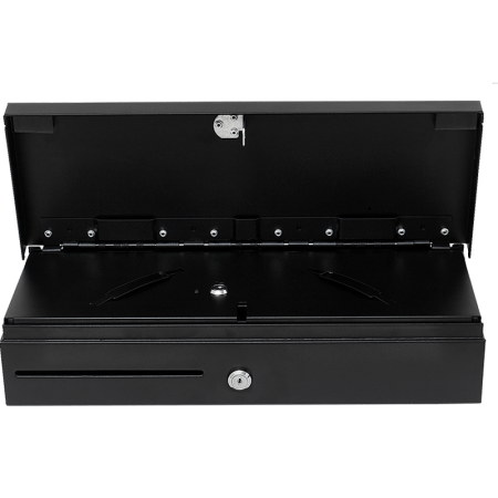 Денежный ящик PayTor FlipTop (черный, распайка: Штрих) фото