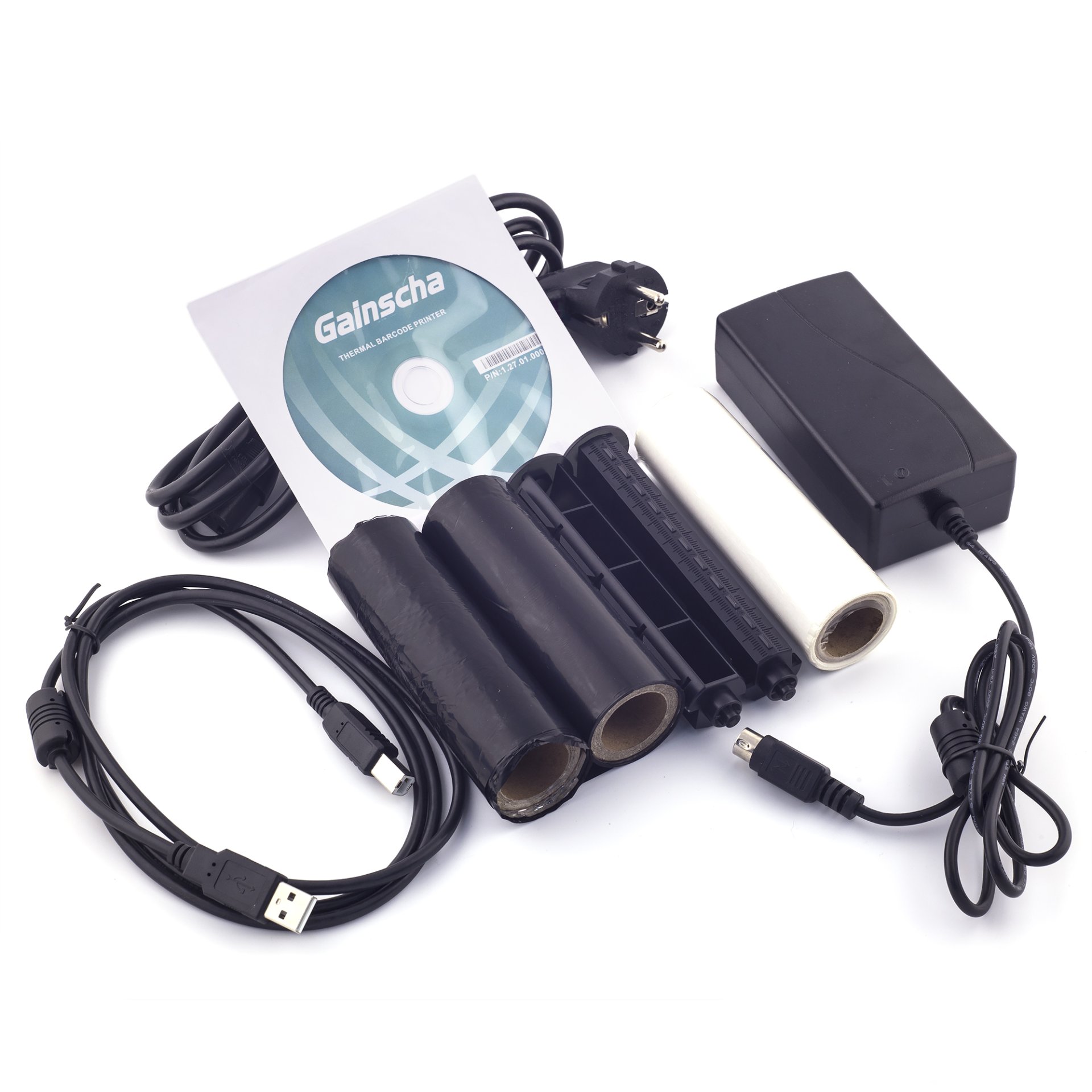 Термотрансферный принтер этикеток Gainsha GS-3405T (300 dpi, USB/RS-232/Ethernet, арт. 00001751) фото