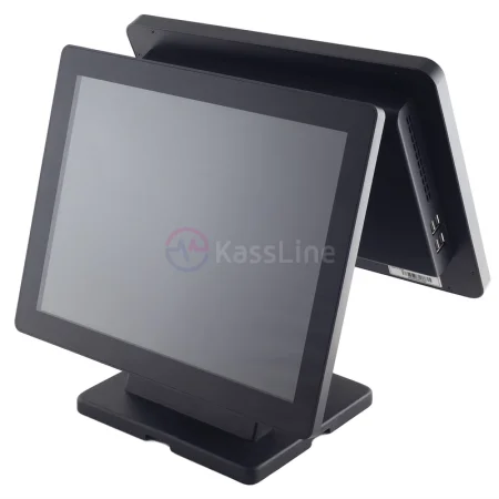 Сенсорный терминал POSCenter Atlas Б/У (15", P-CAP, Intel Celeron J4125, 4GB/128GB M.2, MSR, Windows 10 IoT + 15" второй монитор)