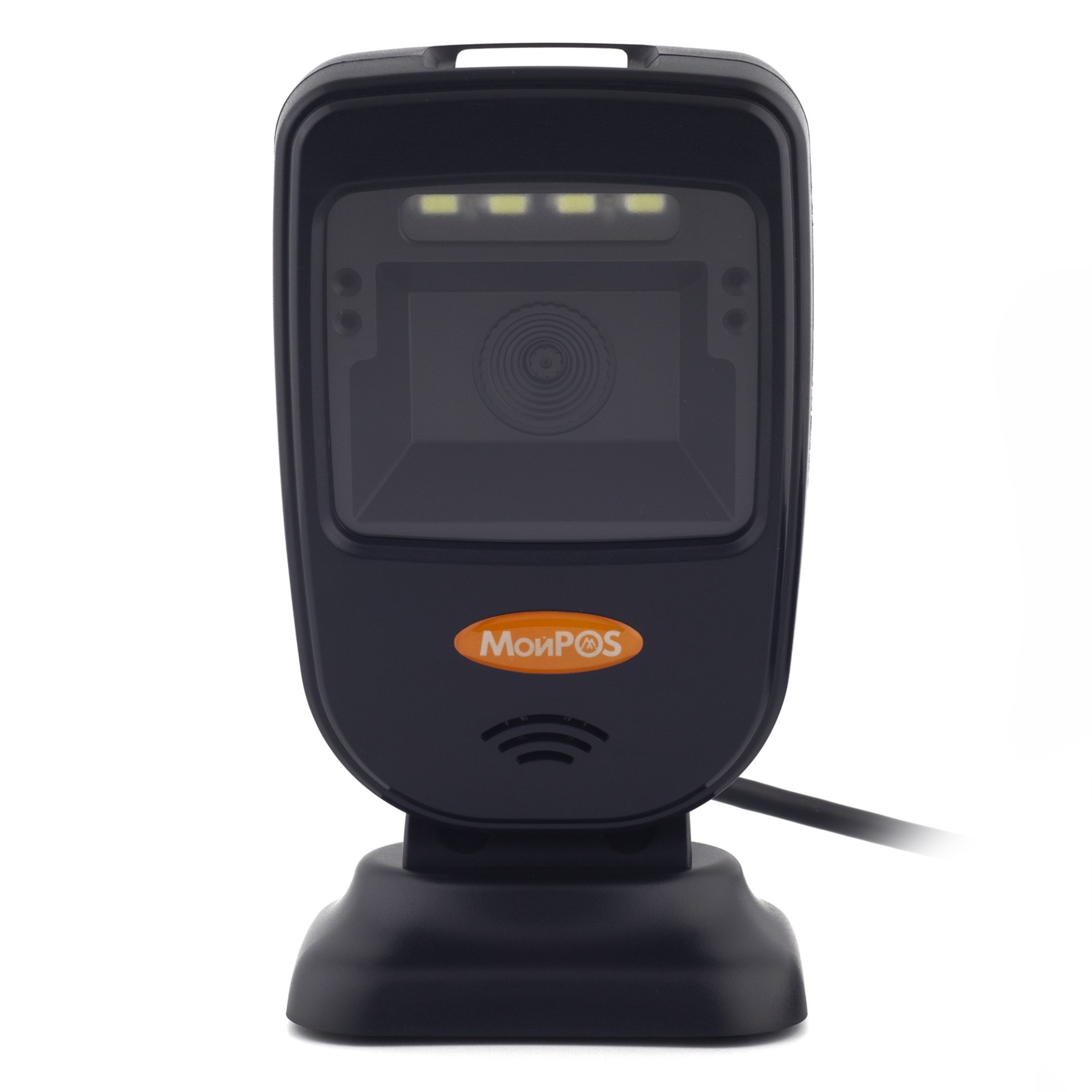 Стационарный сканер штрих-кода МойPOS MSC-6608C2D (2D, черный, USB) №2
