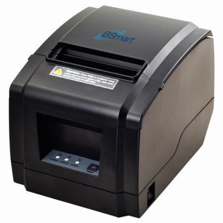 Чековый принтер BSmart BS260 (203 dpi, черный, терморечать, USB/RS-232/Ethernet) фото