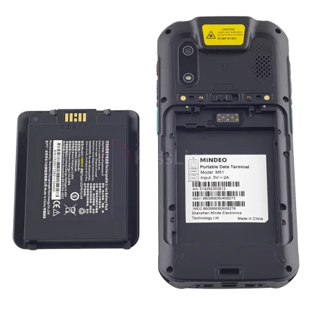 Терминал сбора данных Mindeo M51 (5.45"/Android 13 с GMS/3GB/32GB/2D Mindeo ME5036/WIFI/BT/LTE/GPS/NFC/Camera/IP65/5000mAh) фото