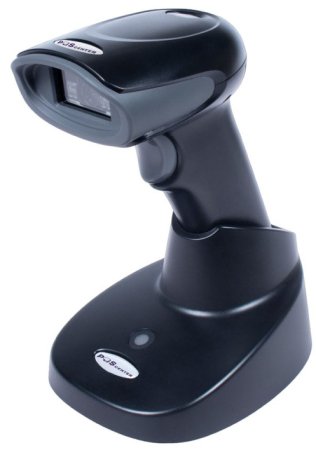 Беспроводной сканер штрих-кода POScenter SG-110-BT (2D, черный, с подставкой Cradle) фото