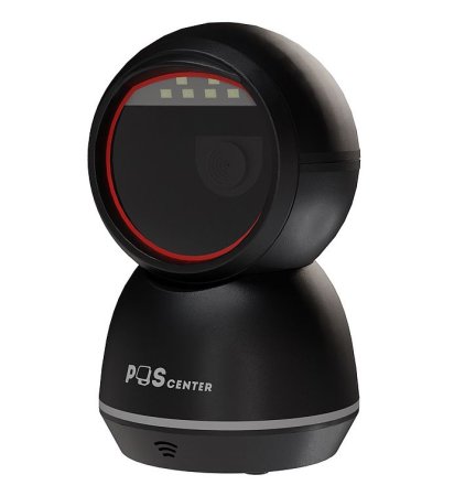 Стационарный сканер штрих-кода POScenter Sphera (2D, черный, USB, 1.6м кабель) фото