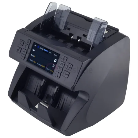 Счетчик банкнот с детектором подлинности MERTECH C-100 CIS MG touch screen фото