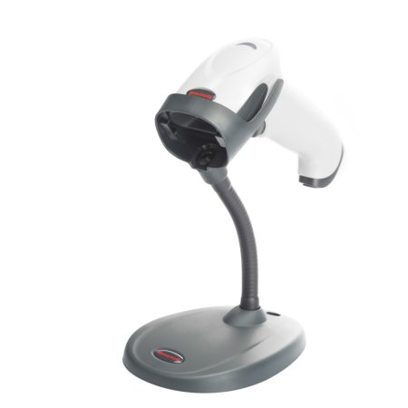 Проводной сканер штрих-кода Honeywell 1250g Lite Voyager (1D, серый, с подставкой) фото