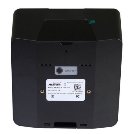 Стационарный сканер штрих-кода Mertech 7800 P2D (2D, черный, USB, 2.05м кабель) фото