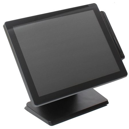 POS-монитор сенсорный POScenter POS150 (15", P-CAP touch - USB, TFT LCD, 1024х768, MSR, черный) фото